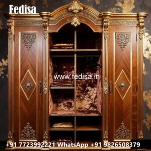 Elegant Wardrobe Design with Traditional Style No-6092