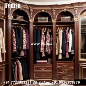 Classic Closet Design with Functional Elegance No-6093