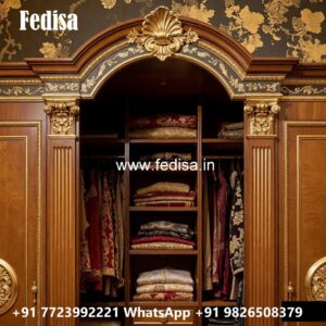 Traditional Wardrobe Design with Timeless Charm No-6113