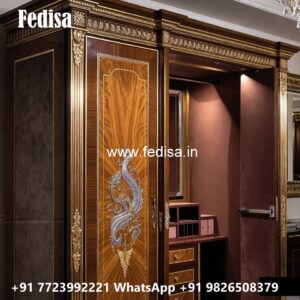 Elegant Wardrobe Design with Handcrafted Beauty No-6122