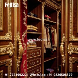 Traditional Wardrobe Design with Royal Style No-6138