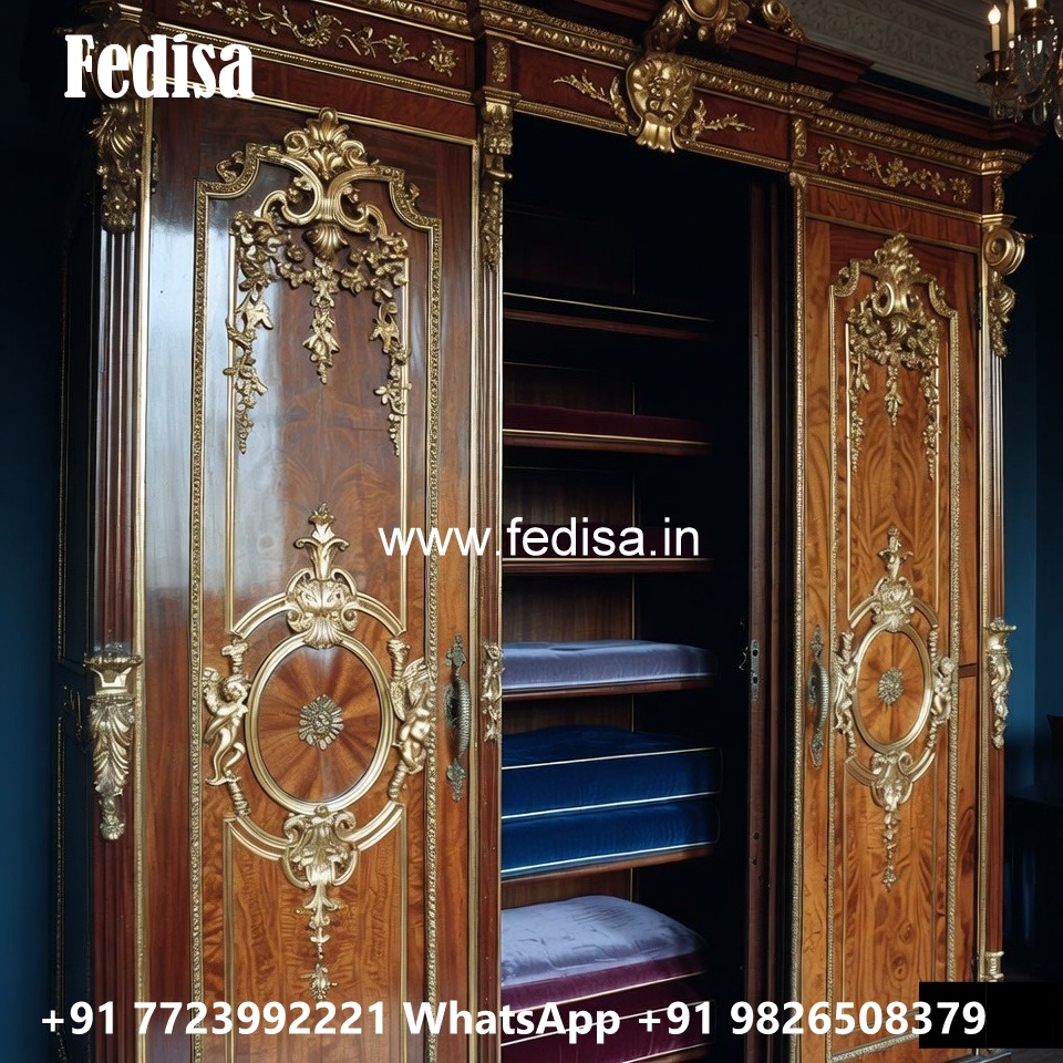 Wooden Closet Design with Elegant Craftsmanship No-6140