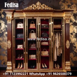 Timeless Wooden Closet with Luxury Appeal No-6148