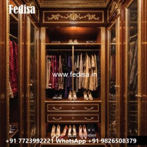 Traditional Closet Design with Premium Finish No-6158