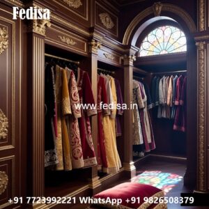 Luxury Wardrobe Design with Royal Inspiration No-6160