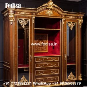 Antique Wooden Closet with Rich Finish No-6177