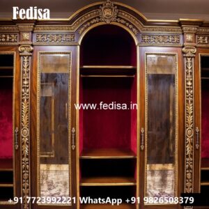 Traditional Wardrobe Design with Wooden Elegance No-6179