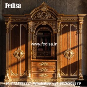 Traditional Bedroom Wardrobe with Decorative Style No-6184