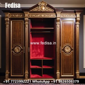 Timeless Closet Design with Wooden Beauty No-6187