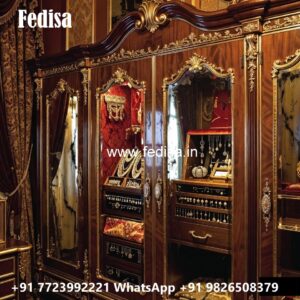 Traditional Wardrobe Design with Rich Craftsmanship No-6190