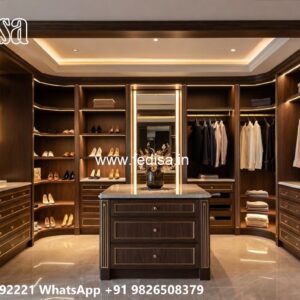 Handcrafted Wooden Wardrobe Design Inspiration No-4213
