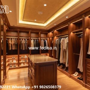 Elegant Wooden Wardrobe Design Concepts No-4223