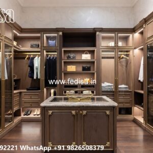 Classic Wardrobe Design with Premium Wood No-4242