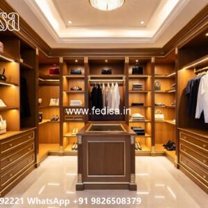 Luxury Classic Wardrobe with Mirror Panels No-4254