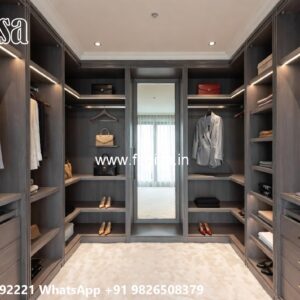Classic Wardrobe Design for Spacious Bedrooms No-4259