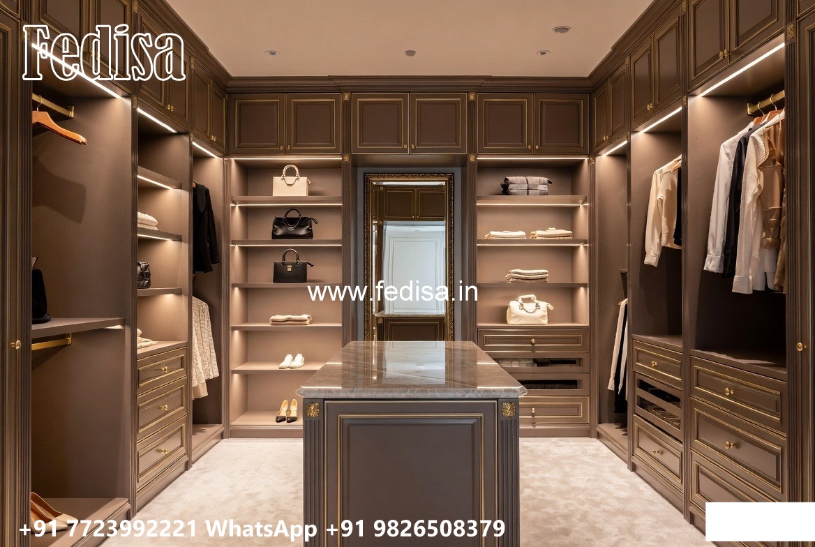 Royal Closet Design with Classic Beauty No-4284