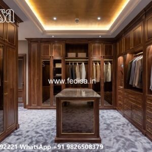 Elegant Wardrobe Design with Traditional Style No-4294