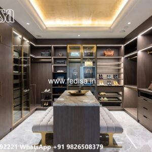 Royal Wardrobe Design with Premium Wood No-4307