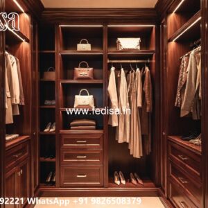 Elegant Wardrobe Design with Handcrafted Beauty No-4324