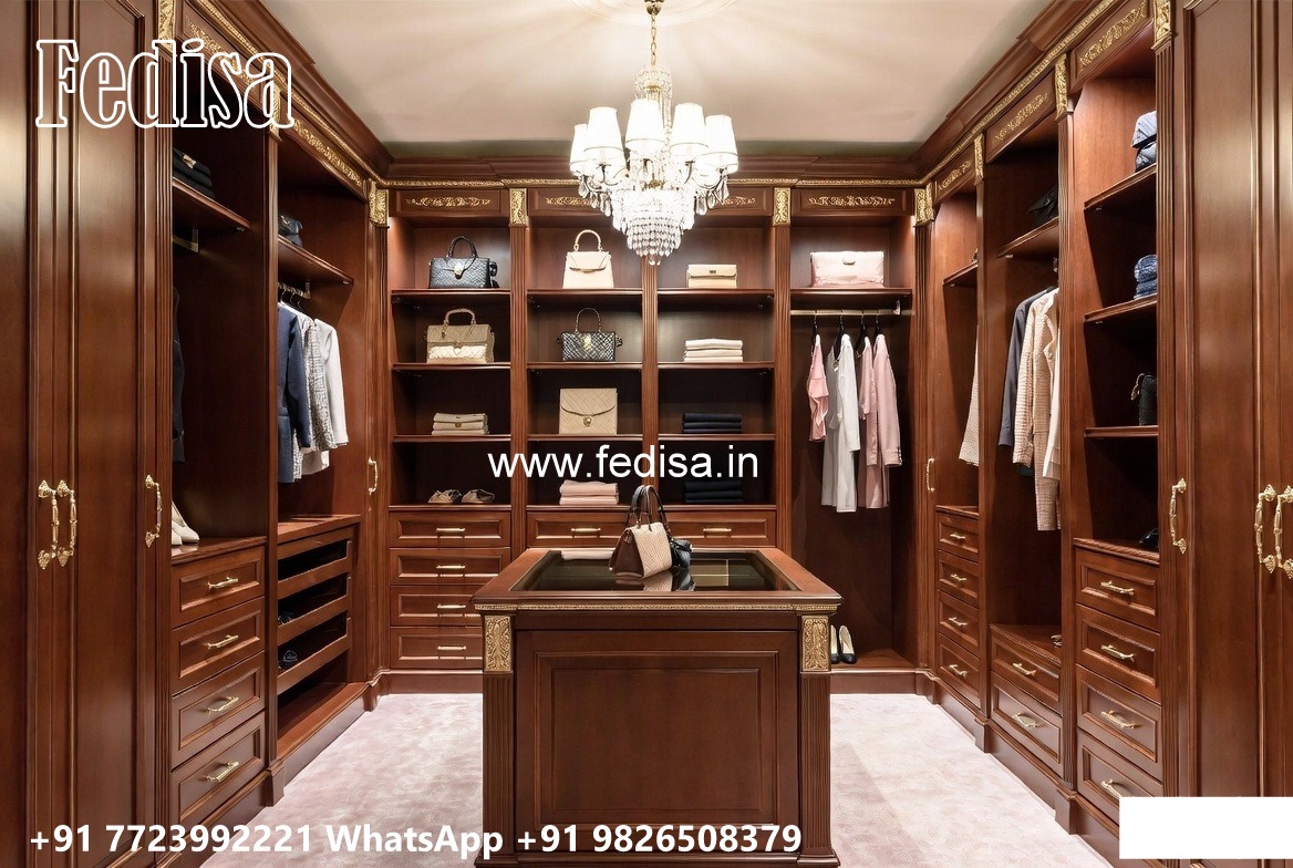 Traditional Closet Design for Luxury Villas No-4329