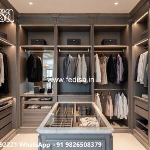 Luxury Classic Wardrobe with Rich Texture No-4368