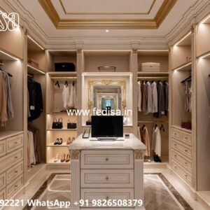 Elegant Closet Design with Timeless Style No-4369