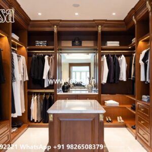 Elegant Bedroom Closet with Luxury Appeal No-4382