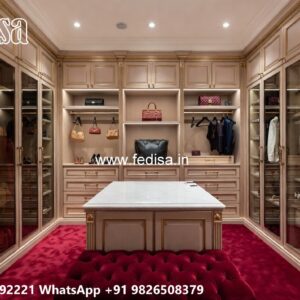 Classic Closet Design with Artistic Elegance No-4396
