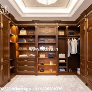 Elegant Bedroom Wardrobe with Rich Finish No-4399