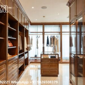 Classic Wardrobe Design with Vintage Luxury No-4400
