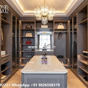 Elegant Wardrobe Design with Royal Charm No-4406