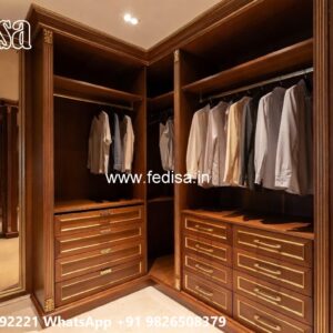 Luxury Traditional Wardrobe with Mirror Finish No-4408