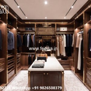 Classic Wardrobe Design with Rich Wooden Style No-4432