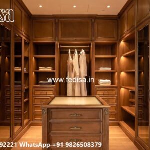 Royal Style Wardrobe with Decorative Finish No-4453