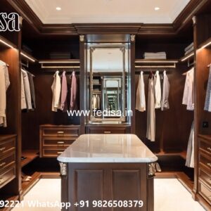 Elegant Luxury Closet with Wooden Elegance No-4454