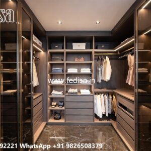 Classic Closet Design with Elegant Details No-4457