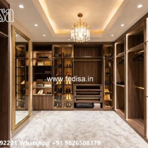 Vintage Bedroom Closet with Luxury Finish No-4458