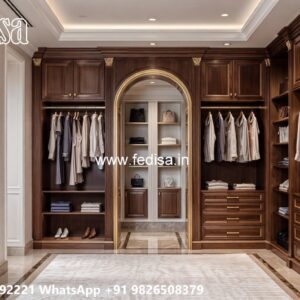 Timeless Bedroom Closet with Royal Charm No-4484