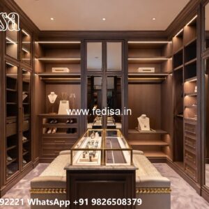 Traditional Closet Design with Artistic Beauty No-4486