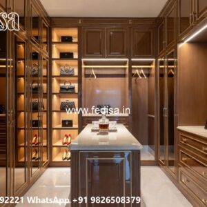 Elegant Closet Design with Premium Features No-4495