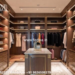 Elegant White Wardrobe Design Inspiration No-4534