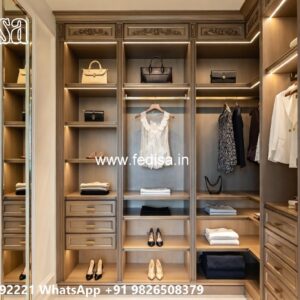 Custom Built Wardrobe Design for Stylish Interiors No-4535