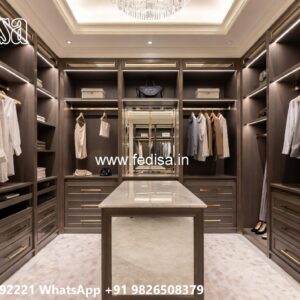 Modular Wardrobe Design with Modern Aesthetics No-4546
