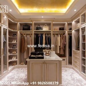 Luxury Wardrobe Design for Spacious Bedrooms No-4553