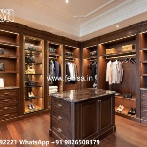 Designer Wooden Wardrobe Design Ideas No-4559