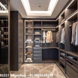 Stylish Wardrobe Design with Contemporary Look No-4566