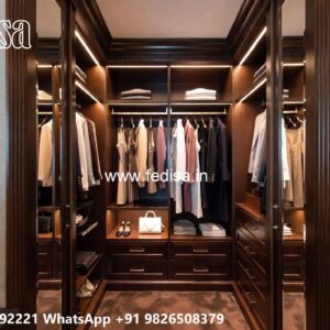 Luxury Wardrobe Design for Modern Villas No-4571