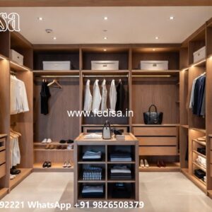 Premium Wardrobe Design with Custom Storage No-4573