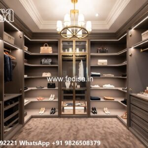 Beautiful Wardrobe Design with Premium Wood No-4575