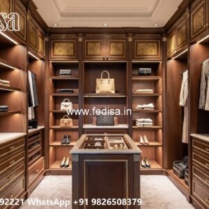 Luxury Wardrobe Design with Contemporary Style No-4579